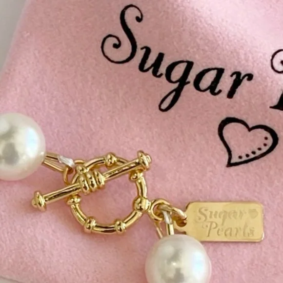 Freshwater Pearl Bracelet with 14K Toggle - Picture 5 of 6